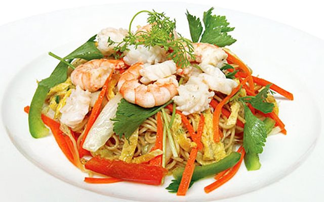 Bún Xào Tôm