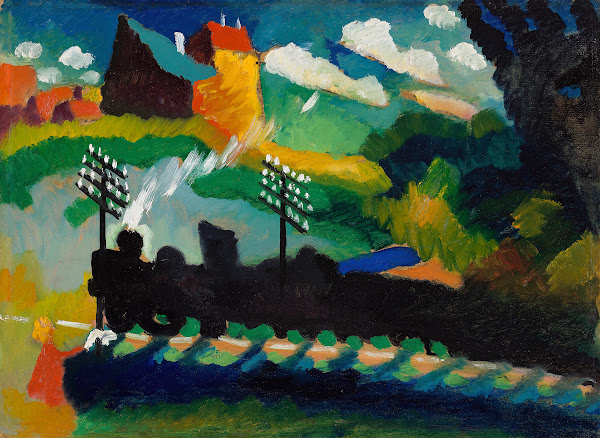 Railway near Murnau 1909