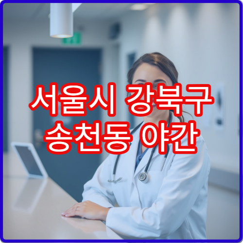 서울시 강북구 송천동 야간 한의원 피로회복·체형교정 진료 병원
