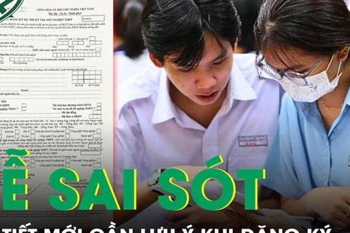 Đăng ký thi tốt nghiệp THPT 2026: Chi tiết mới dễ khiến thí sinh sai sót ngay từ hồ sơ - Báo Sức Khỏe &amp; Đời Sống