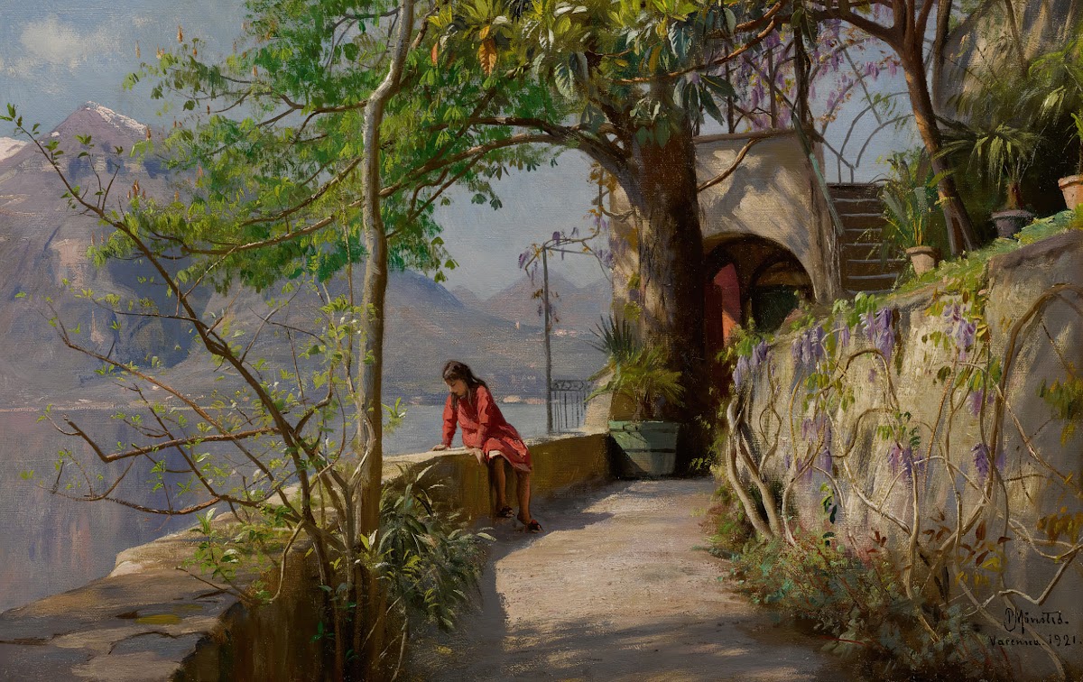 Summer In Varenna Italy 1921