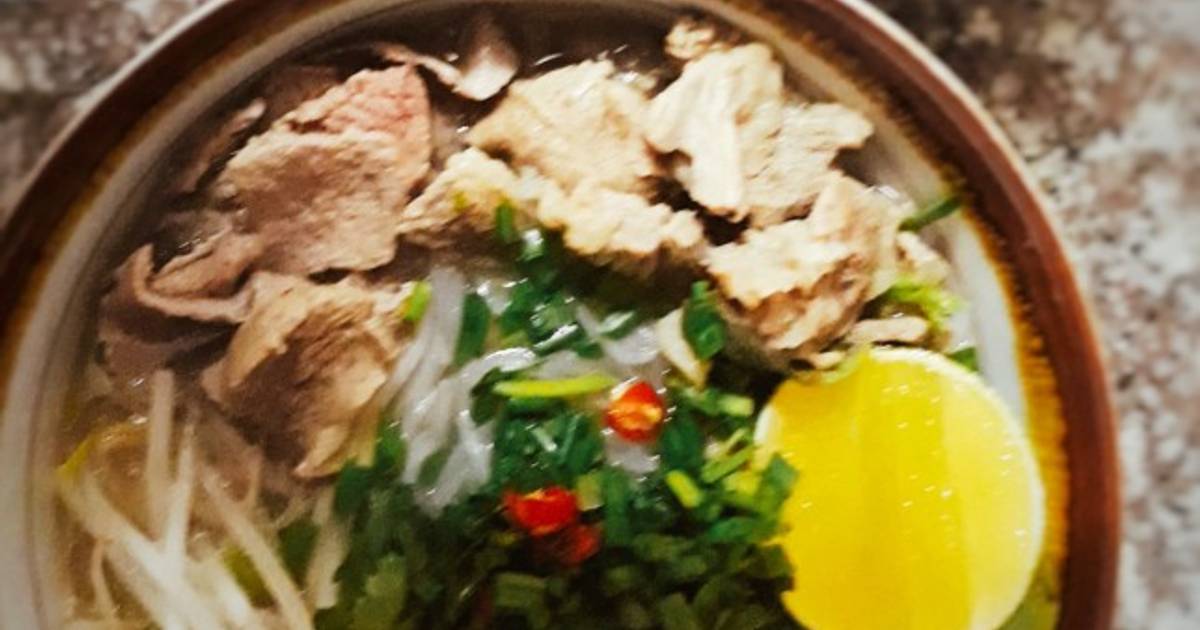 Phở đơn giản cho ngày cuối tuần _ homemade