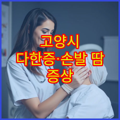 고양시 다한증·손발 땀 증상 원인 검사와 치료 가능한 병원 정보