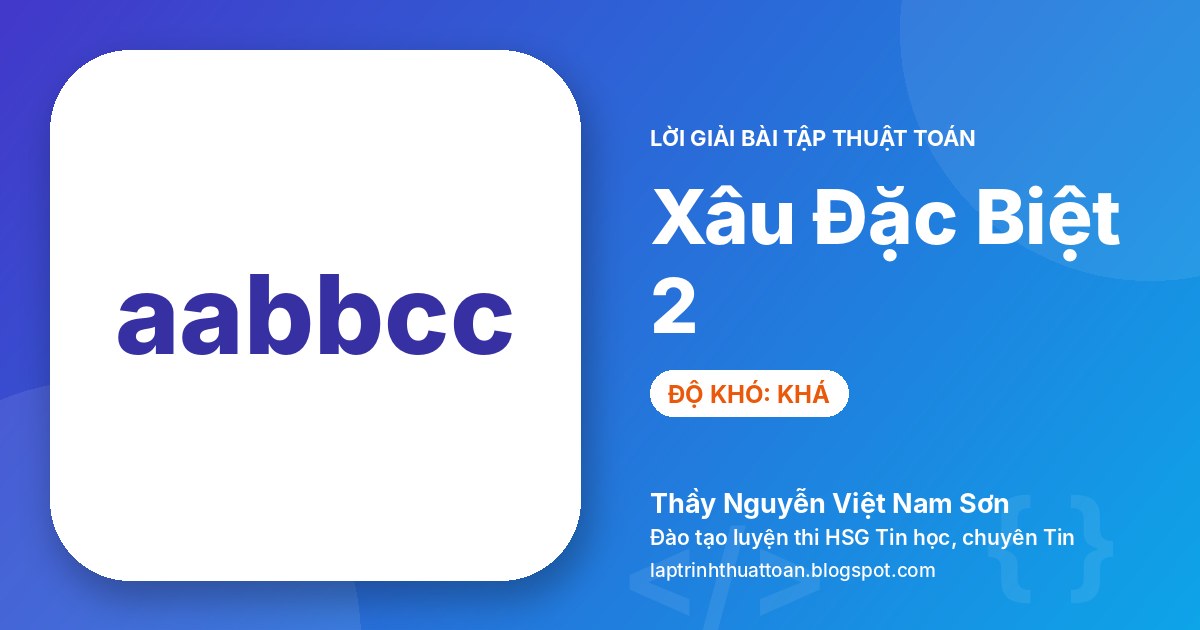 Xâu đặc biệt 2