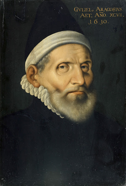 Portrait of the Professor of Medicine Wilhelm Aragosius from Toulouse 1610