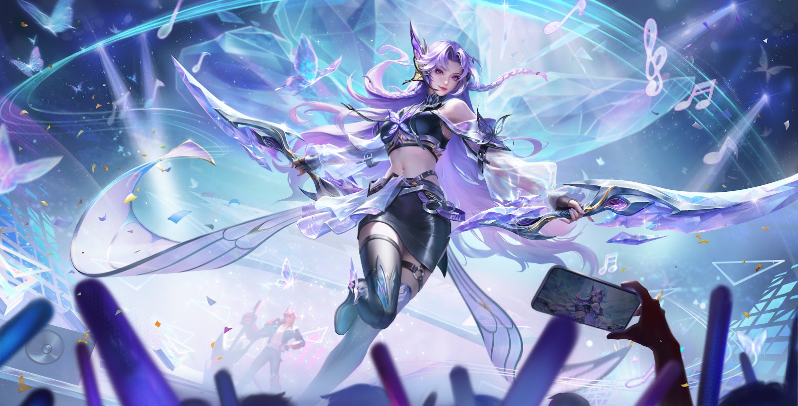 Arke – Hóa Điệp Vũ | Honor of Kings Live Wallpaper