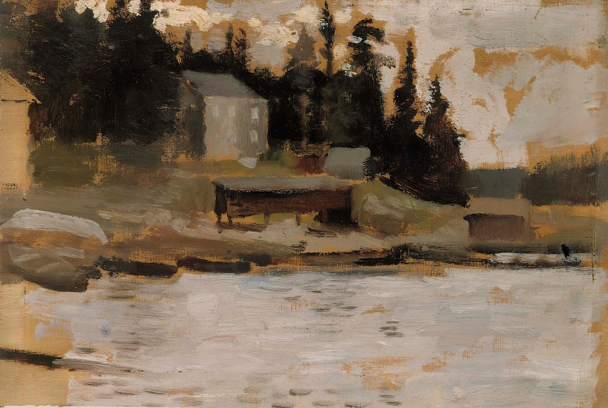 Landscape Sketch from Hamari 1885