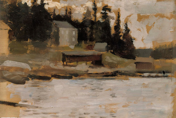 Landscape Sketch from Hamari 1885