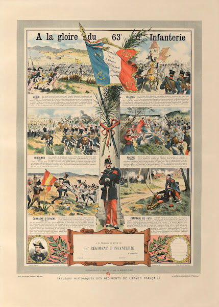 A la gloire du 63 e dInfanterie 1892