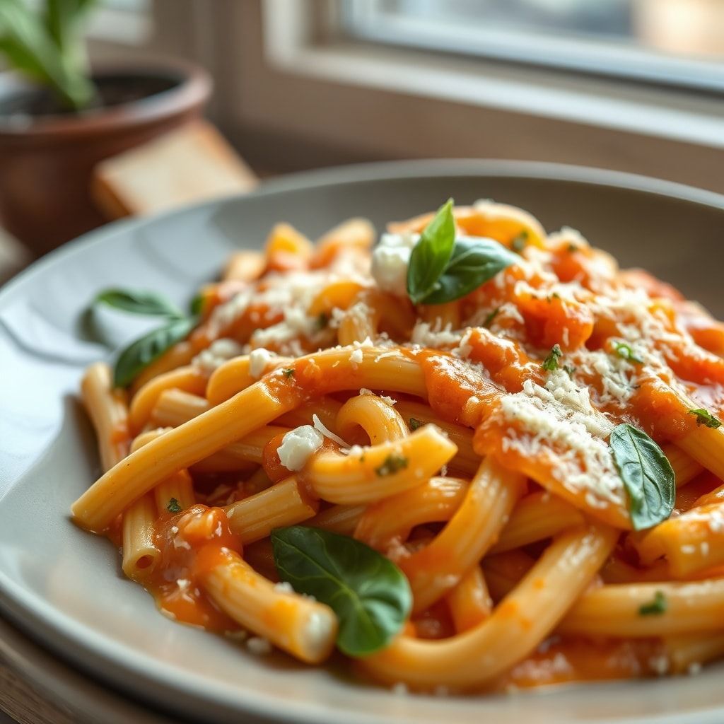 Cottage Cheese Pasta Sauce – Easy Weeknight Creamy Tomato finished
