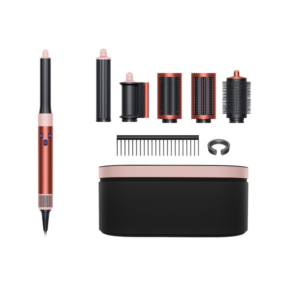 Multiestilizador Dyson™ Airwrap™ Complete Long para cabello largo color bronce/rosa