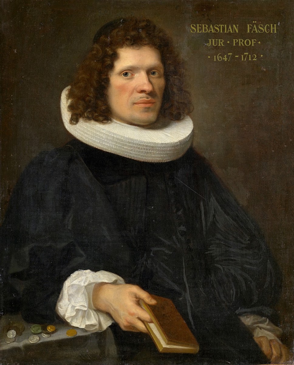 Portrait of Professor Sebastian Faesch 16471712 1687