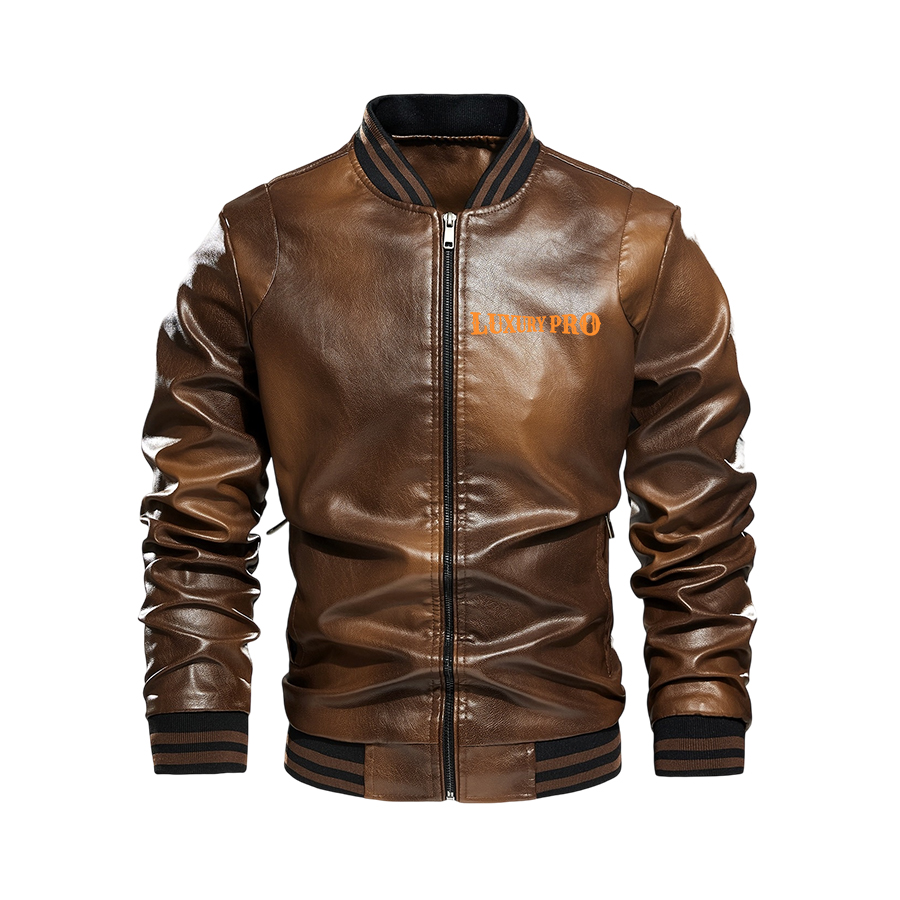 2D distressed baseball jacket