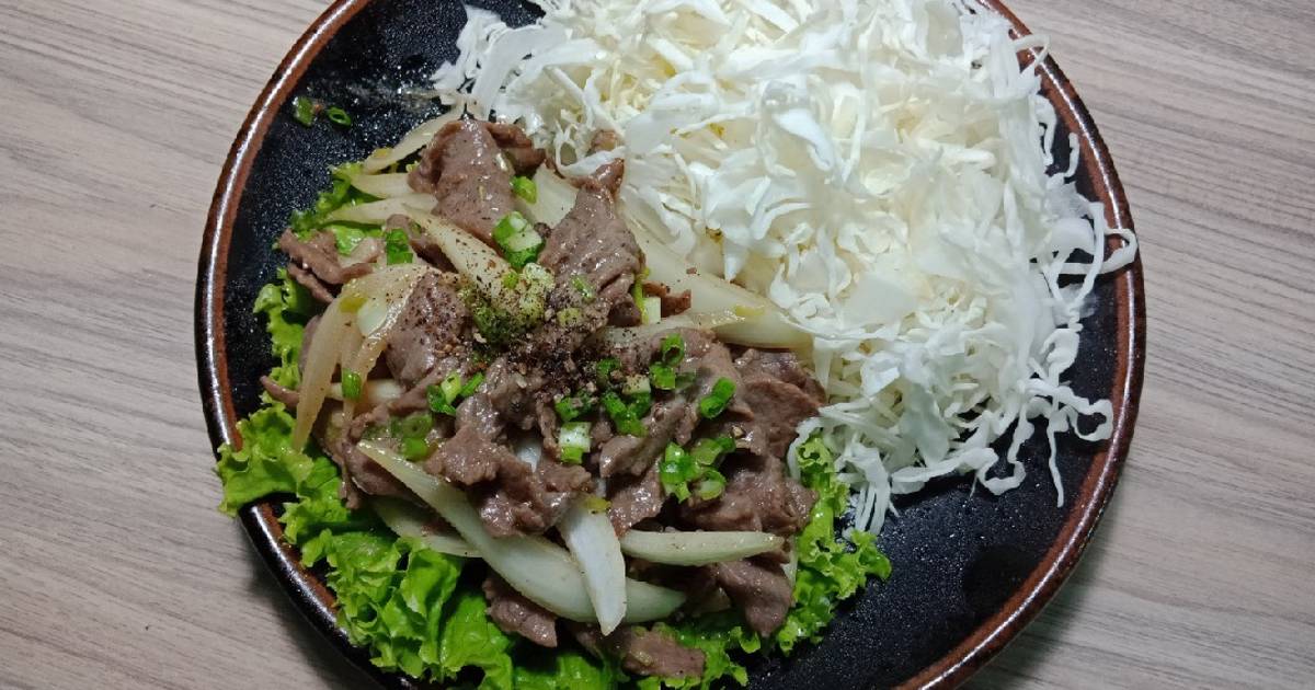 Thịt bò xào củ hành