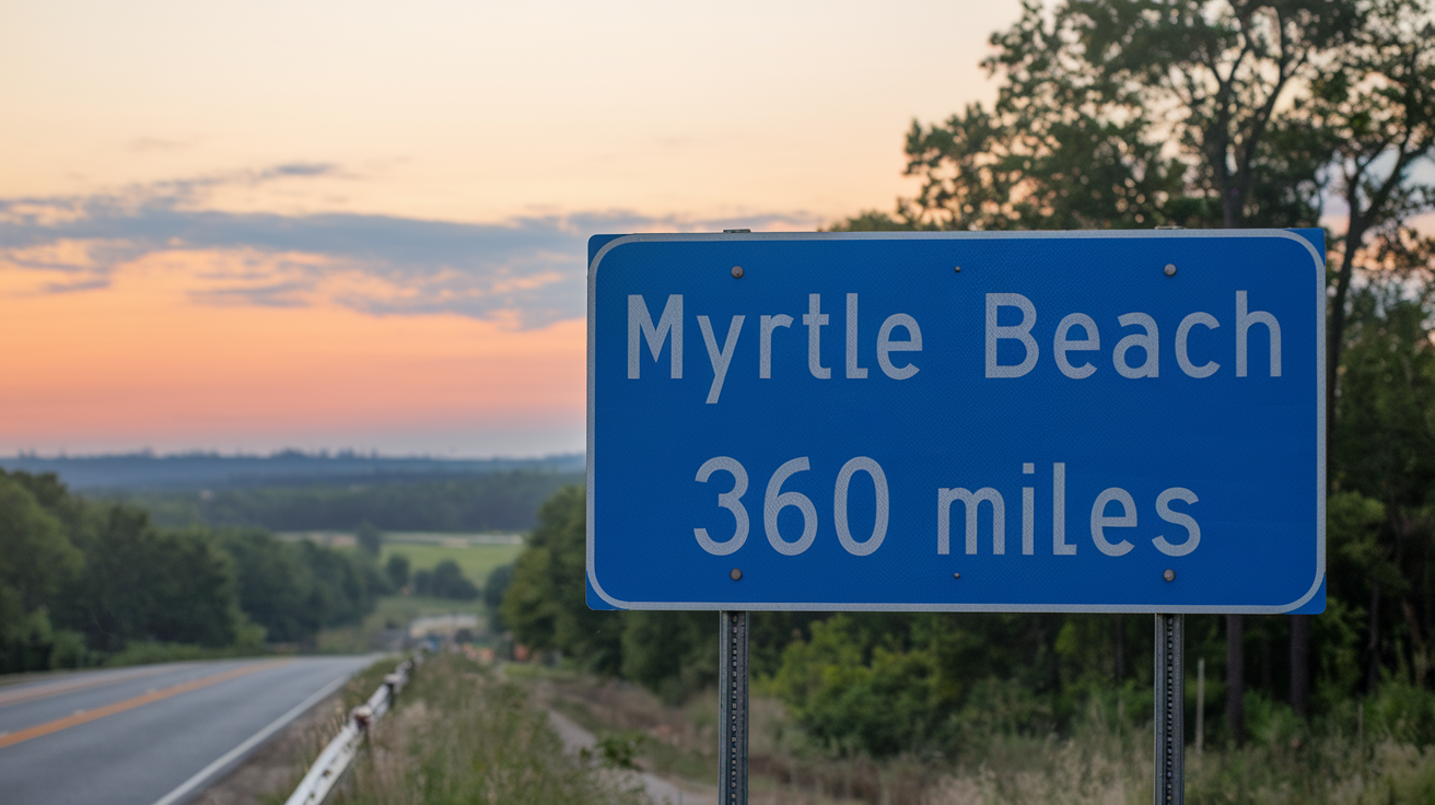 Distance and Travel Tips: Myrtle Beach to Hinesville, GA
