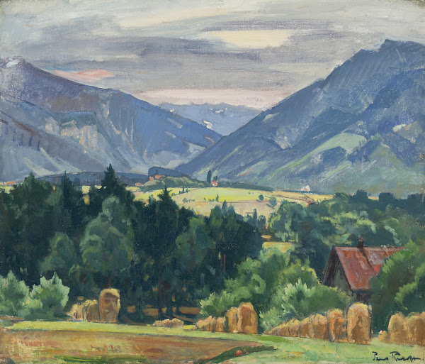 Blick ins Aschauer Tal 1934