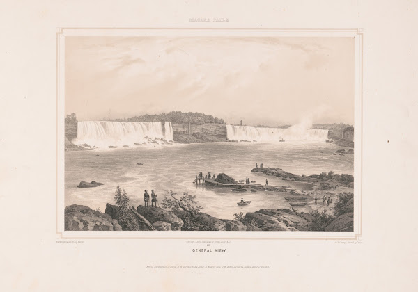 Niagara Falls general view 1849