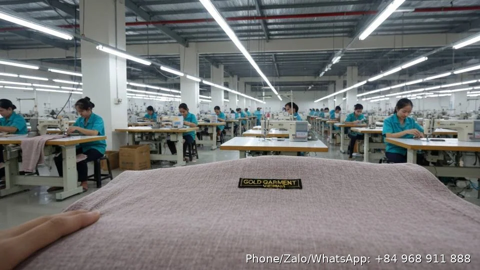 small order clothing manufacturers - Gold Garment Vietnam