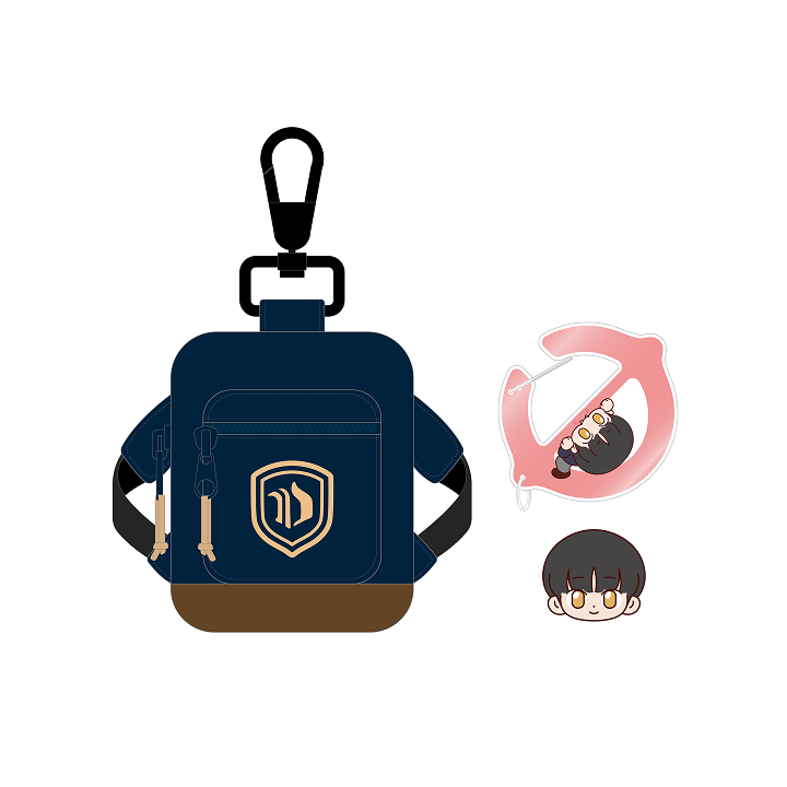 MINIBAG KEYRING DECO SET