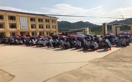 Bộ môn Hóa học, Khoa KHTN-CN tổ chức Chương trình Tư vấn hướng nghiệp và Ngoại khóa Hóa học tại Trường THPT Vân Hồ, TTGDTX huyện Vân Hồ