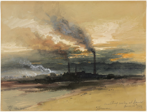 Smelting Works at Denver 1892
