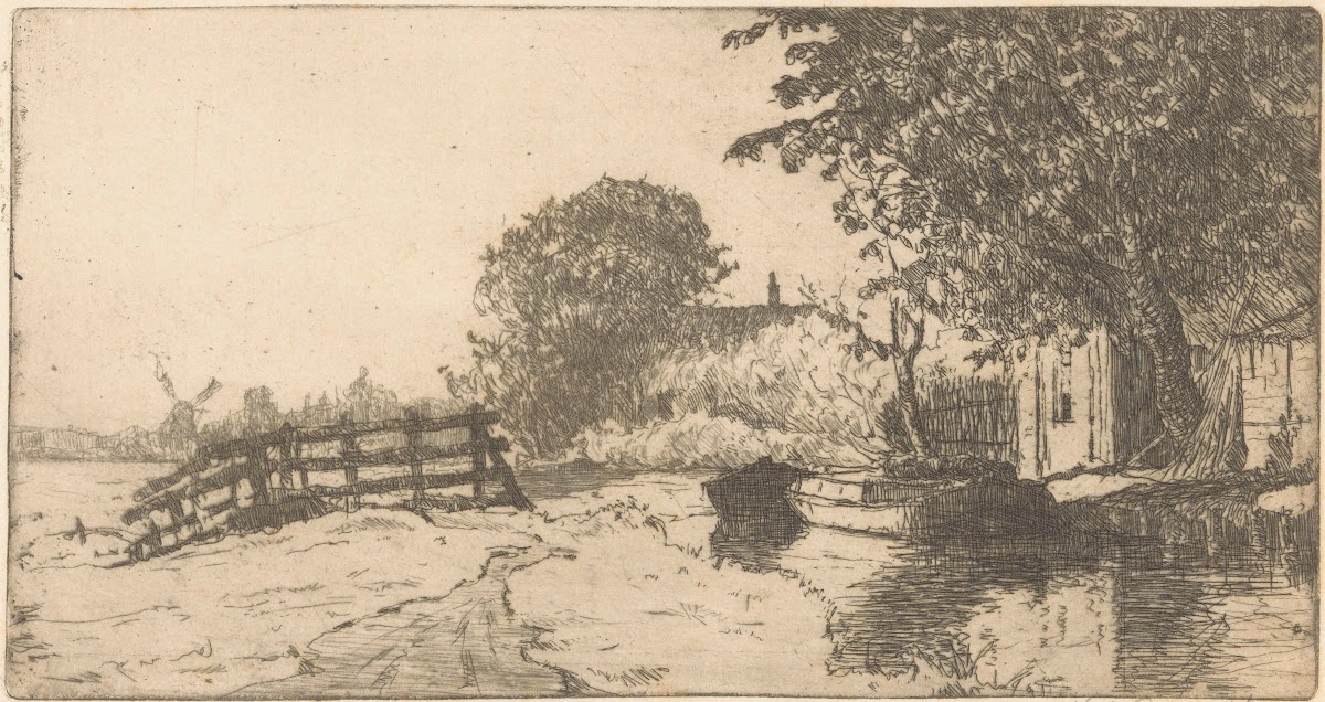 Huis aan het water in de Binckhorst in Den Haag 1888 1934
