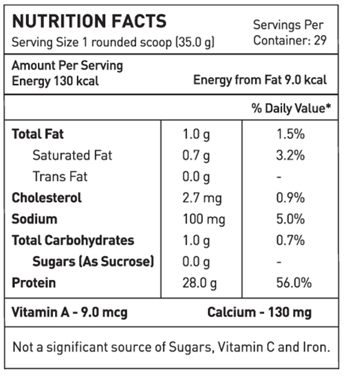 Avvatar Isorich Protein Caramel Crème Flavour, 1 Kg