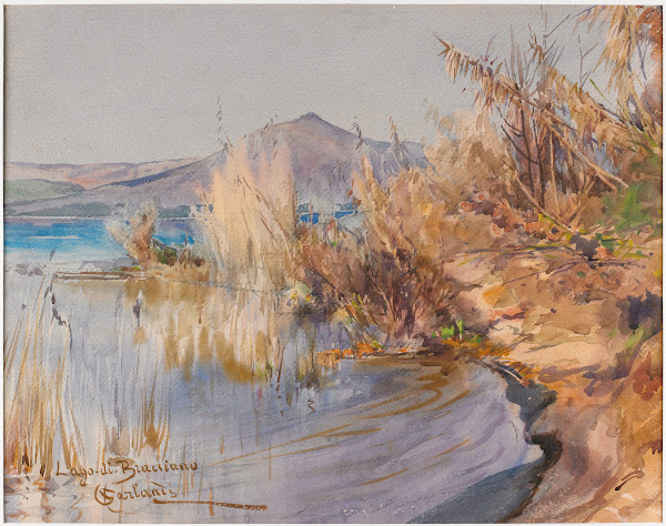 Lago di Bracciano 19th 20th century