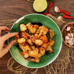 Da Heo Chiên TỏI ỚT