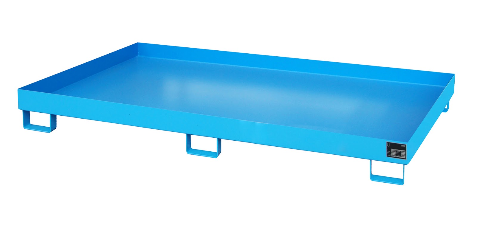 Stellingopvangbak RW 2200-1, gelakt, Lichtblauw