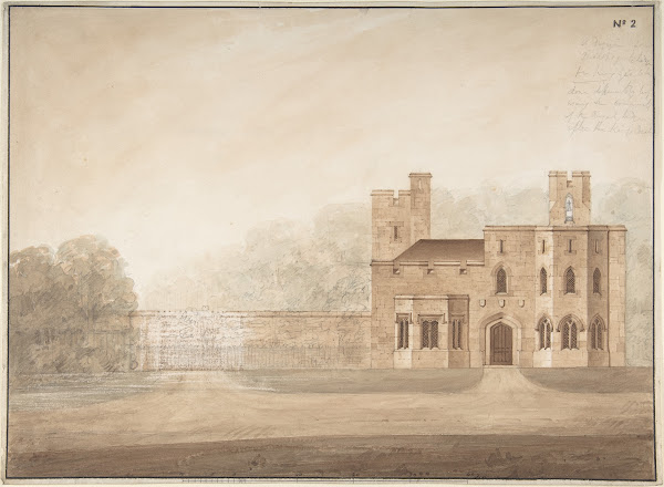 Design for Bishopsgate Lodge at Windsor Castle Berkshire ca 182030