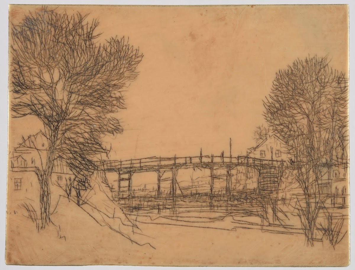 Bridge over a channel 1919   1920