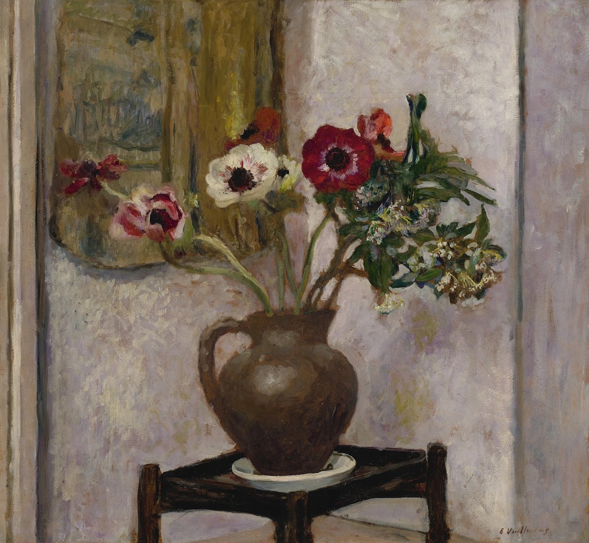 Vase danémones 1905