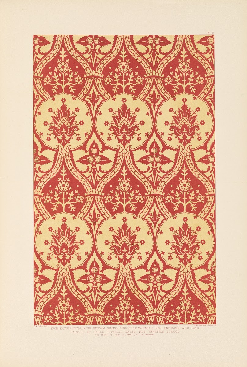 Fifteenth century Italian ornament Pl21 1886