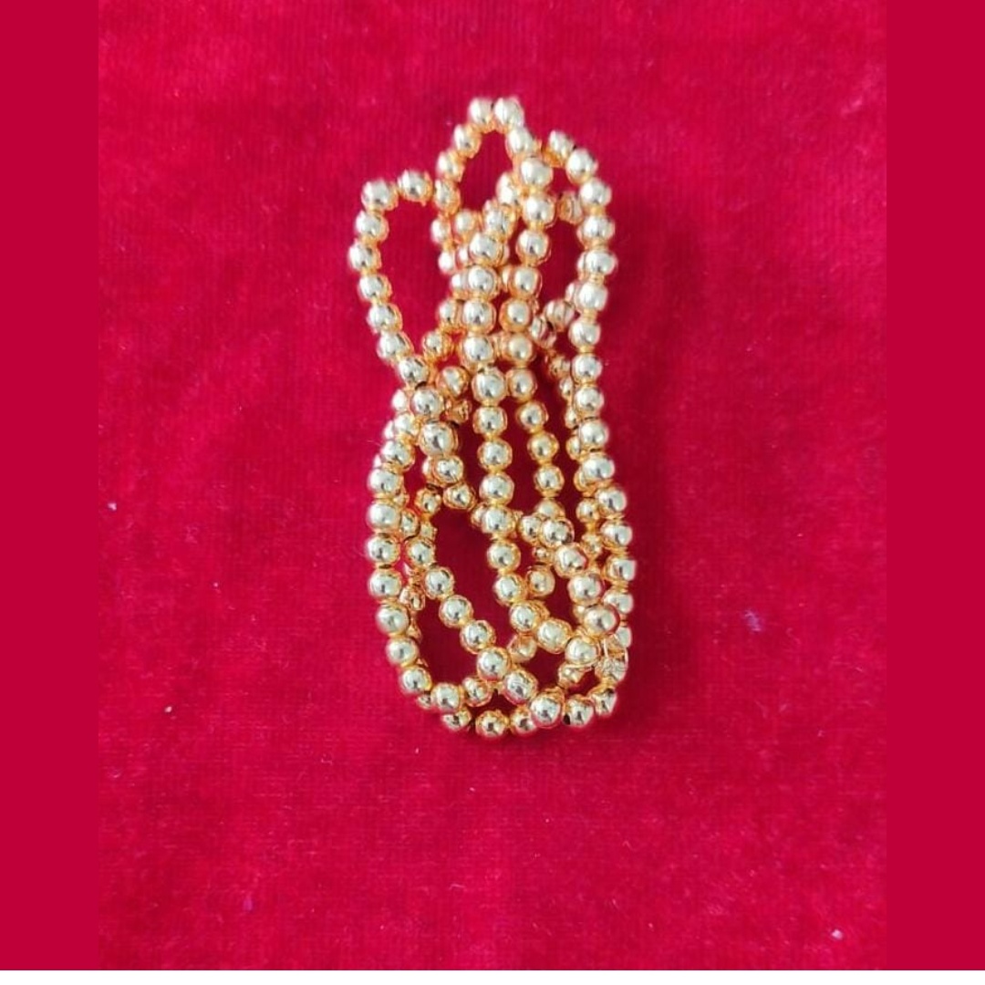 4mm plain gold plated-1 line