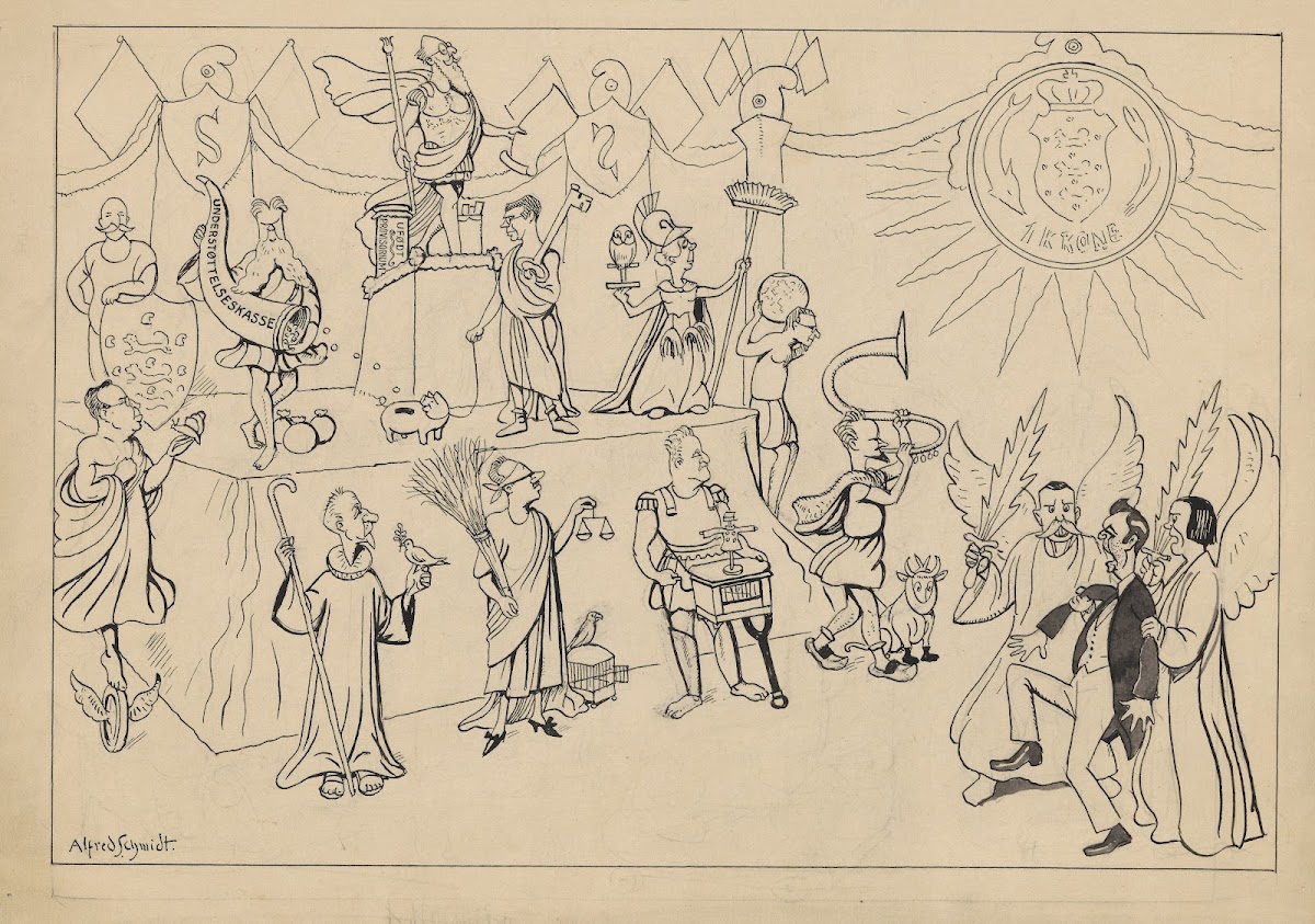 Proposal for a more festive ceremony at the opening of Parliament 1925