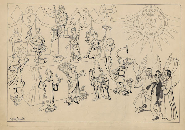 Proposal for a more festive ceremony at the opening of Parliament 1925
