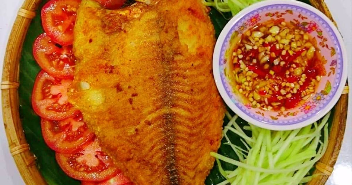 Cá diêu hồng chiên