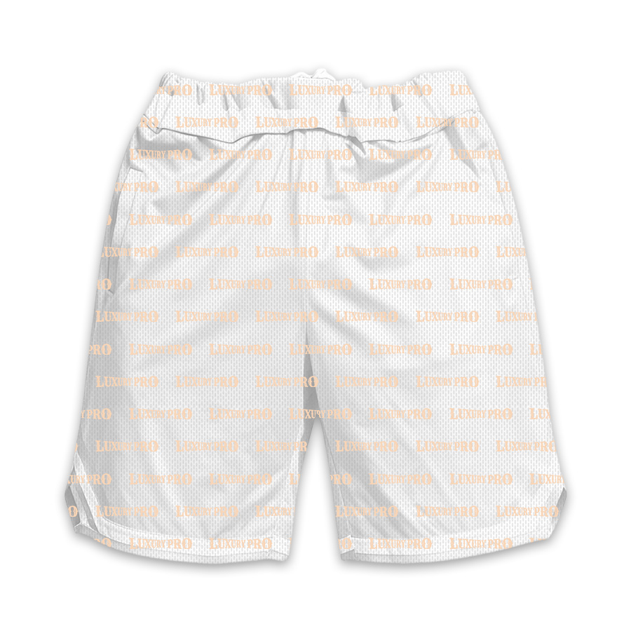 AOP Oversized Basketball Pants - Mesh Fabric