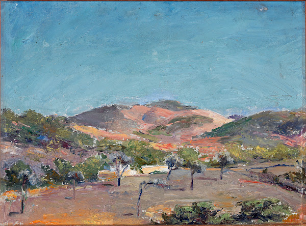 Hill with Trees