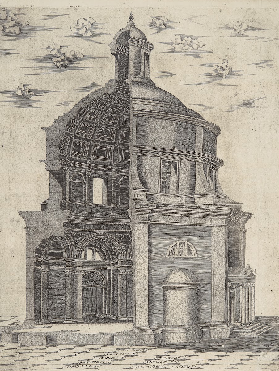 Templum Neptuni Propre Puteolanum Urbem 1541