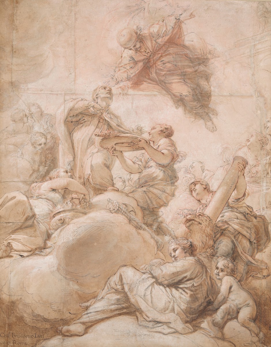 Allegory of the Elevation of Cardinal Deacon Oddone Colonna to the Papal Chair a
