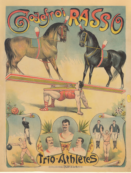 Godefroi Rasso trio athlètes 1888 1894