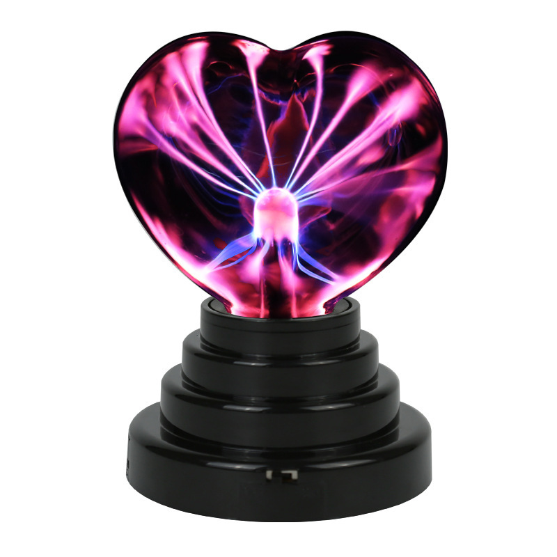 Plasma Globe Light, Glass, 105×145 mm
