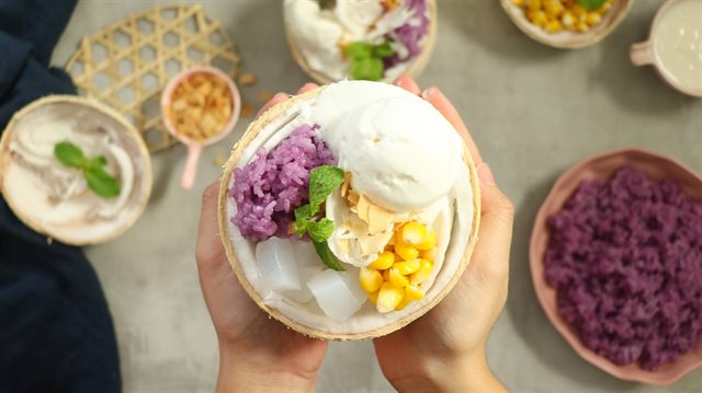 Kem Xôi Dừa