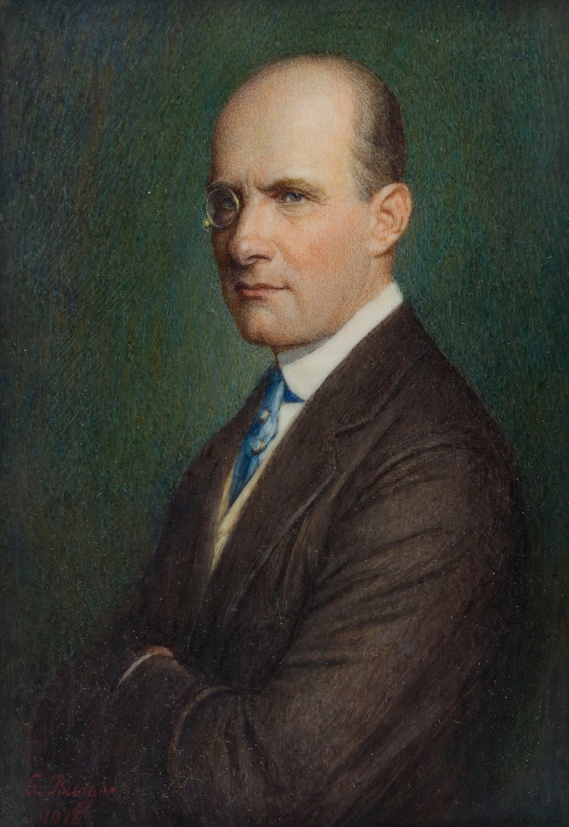 Portret MęŻCzyzny Zmonoklem 1918