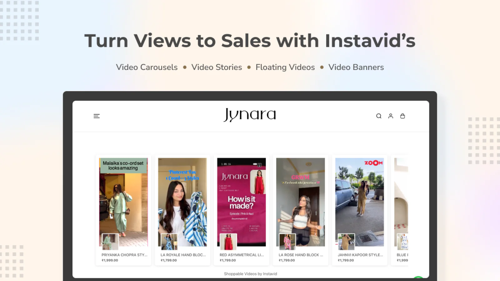 Turn views into sales with InstaVid shoppable videos