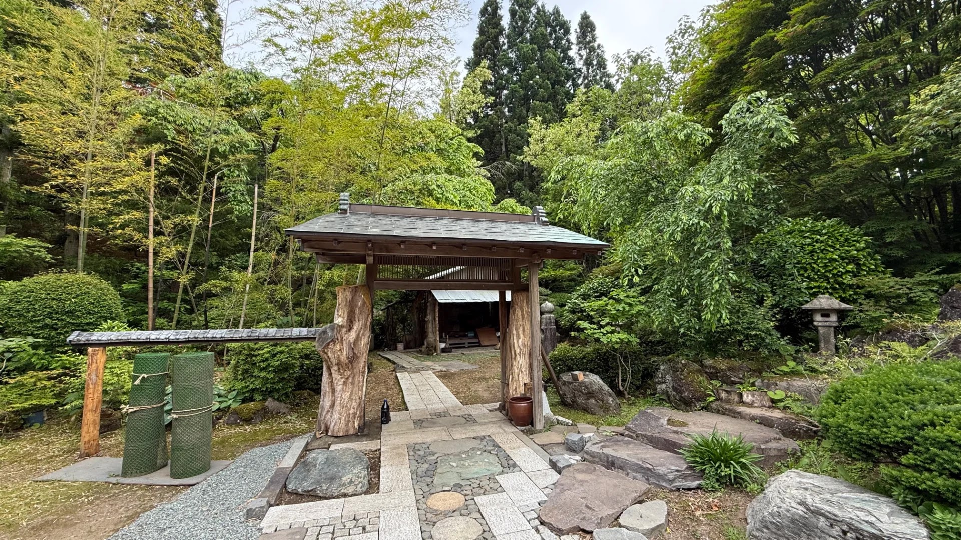 A Japanese garden at an undisclosed address