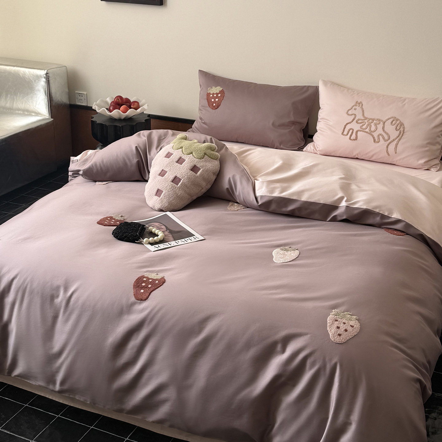 Kids Bedding Set, Cotton, Cartoon Design