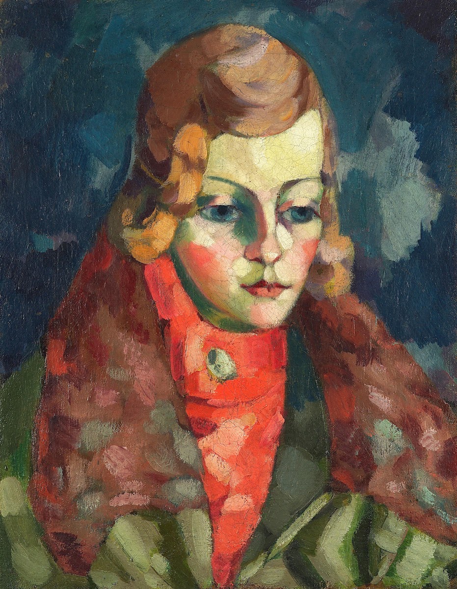 Daami portree between 1923 and 1924
